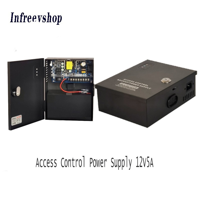 Jual Power Supply Access Control Door Box V A Murni Baterai Power