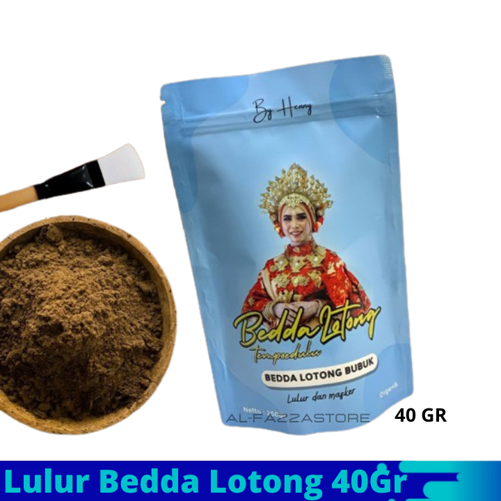 Jual Bedda Lotong Basah By Henny Beauty 40gr Lulur Henny Bedda Lotong