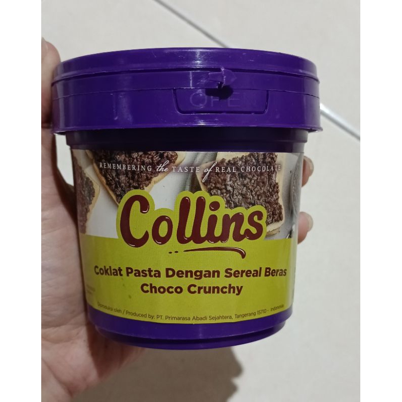 Jual Gr Collins Choco Crunchy Baru Ukuran Kecil Saus Coklat Krispi