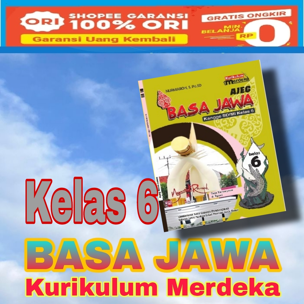 Jual Buku Paket Basa Jawa Kurikulum Merdeka Untuk SD Kelas 1 Kelas 2