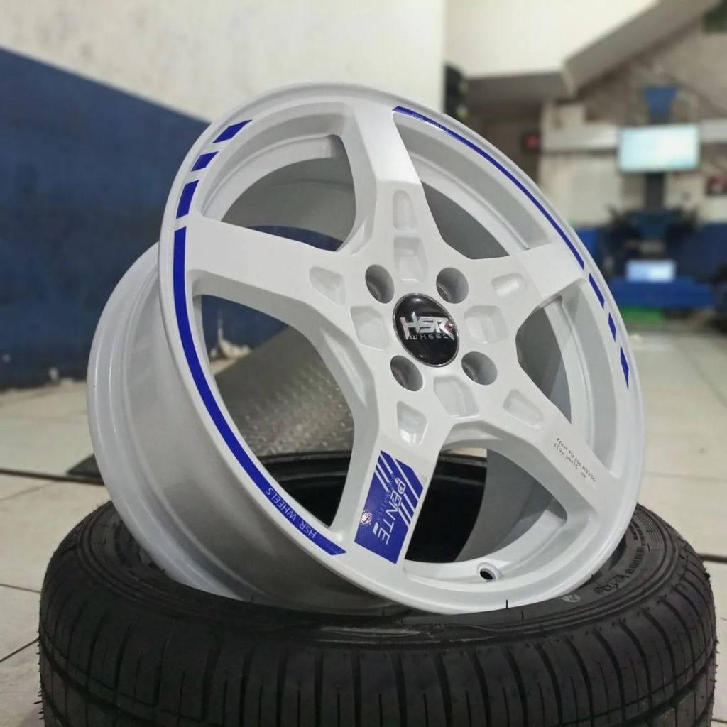 Jual Velg Jazz Sigra Calya Datsun Hsr Pente Ring Pcd X R Putih