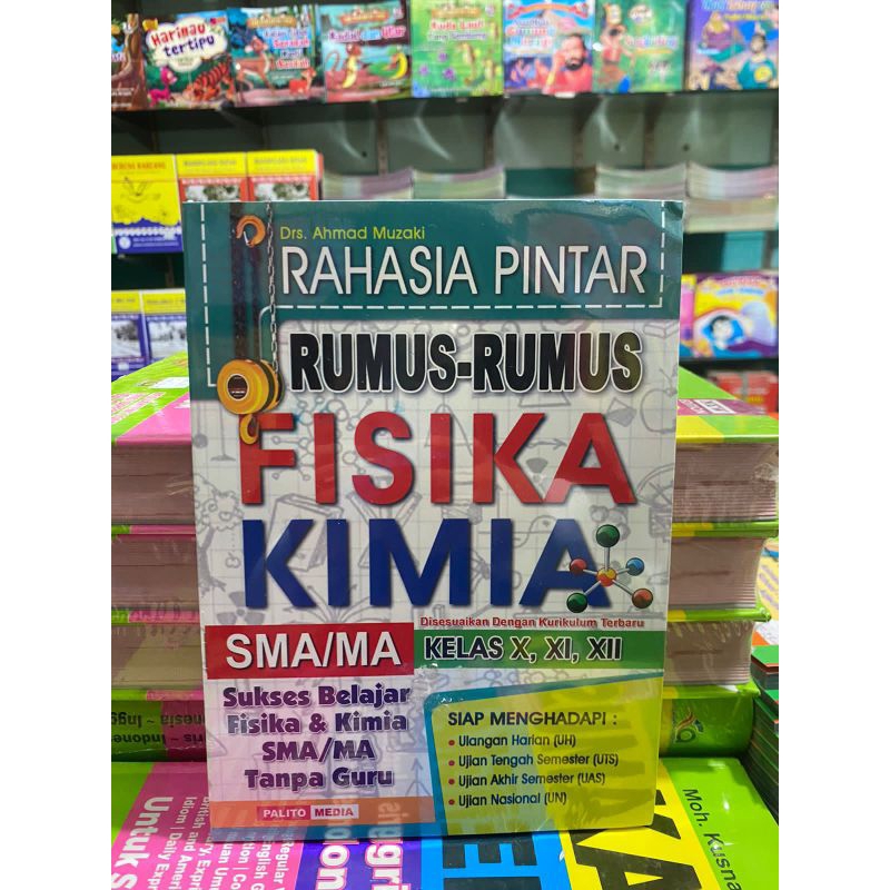 Jual Rahasia Pintar Rumus Rumus Fisika Kimia Untuk Sma Ma Shopee