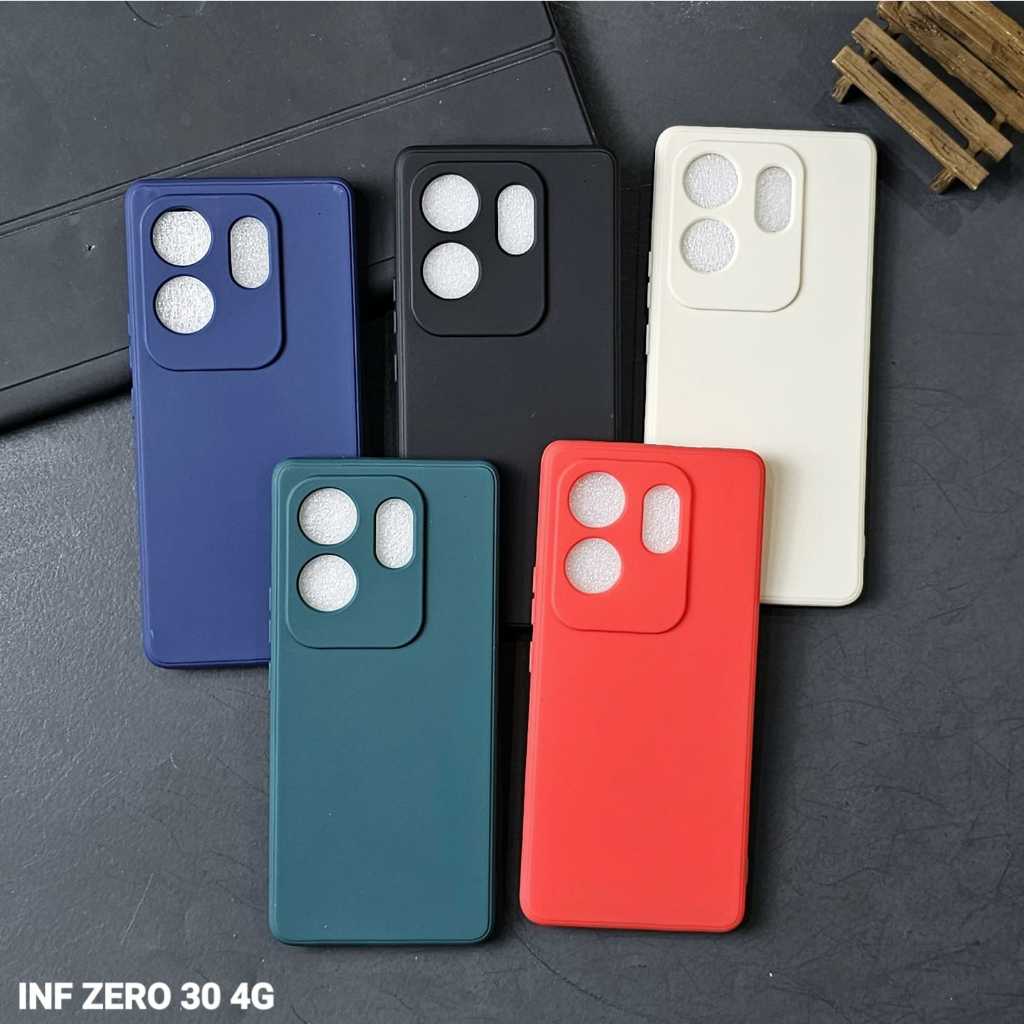 Jual Casing Infinix Zero 30 4G Softcase Macaron Matte Bonus Tali