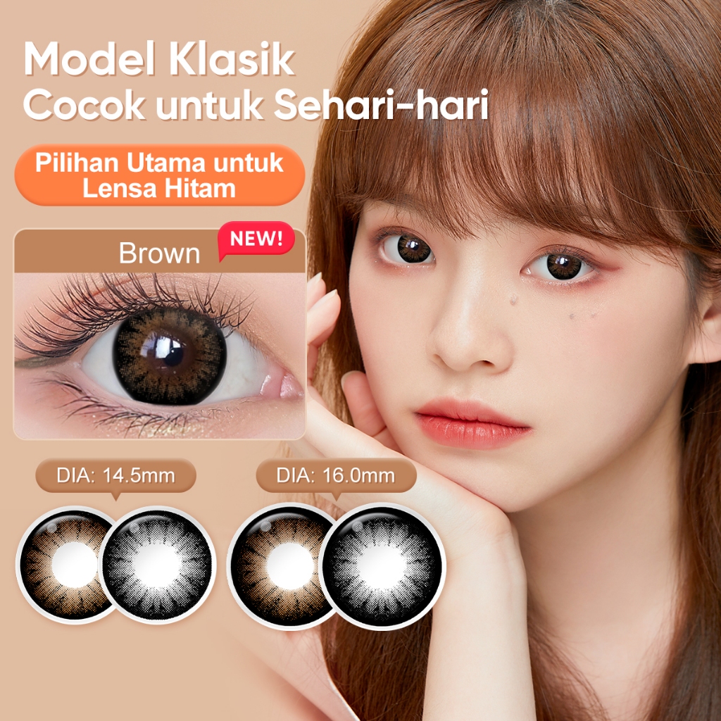 Jual Magister Softlens Mm Big Eyes Soflens Hitam Mm Softlen