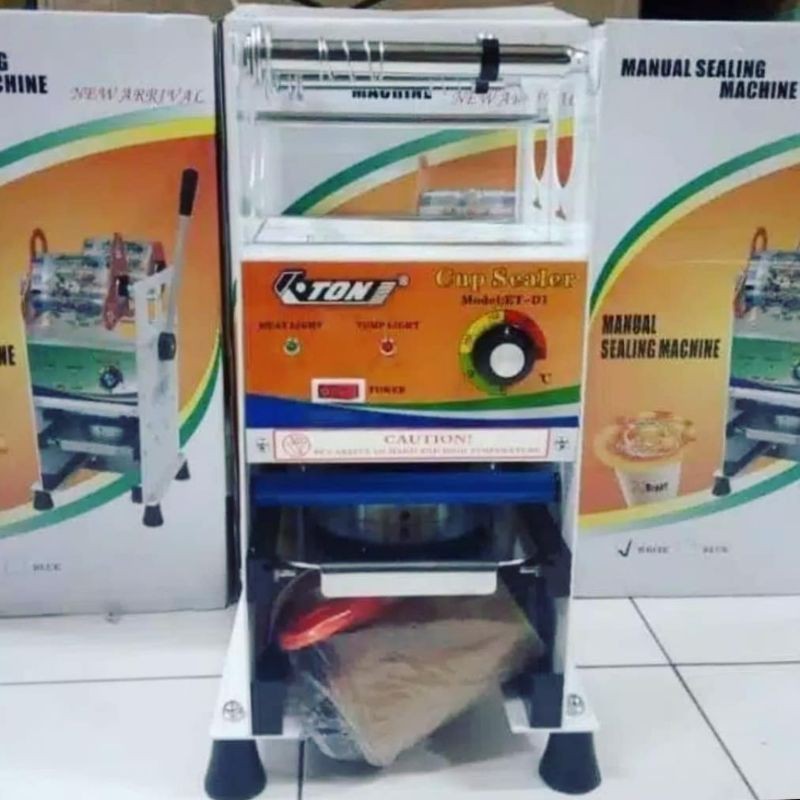 Jual Mesin Cupsealer Eton Et D Alat Segel Sealer Cup Minuman Gelas