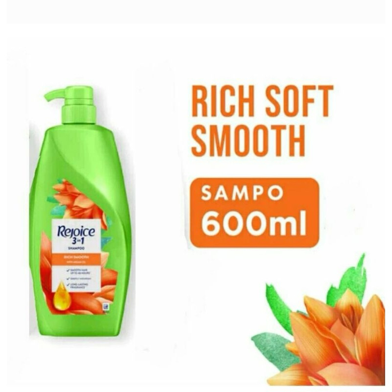 Jual Rejoice Sampo Rich Halus Lembut Argan Perawatan Rambut Ml