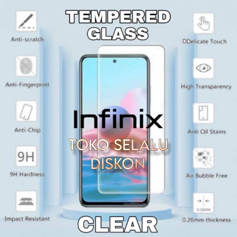 Jual TEMPERED GLASS BENING INFINIX S5 S4 NOTE 7 10 11 30 LITE 8 12i 12