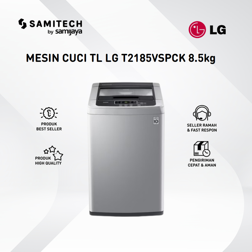 Jual MESIN CUCI TOP LOADING LG T2185VSPCK T 2185 VSPCK 8 5KG Shopee