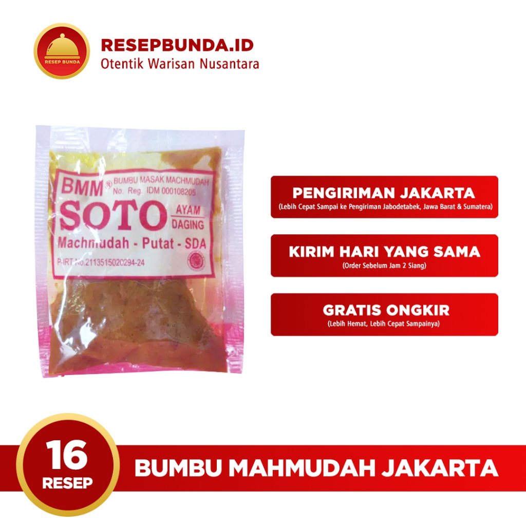 Jual Bumbu Machmudah Mahmudah BMM Sachet Asli Sidoarjo Bumbu Masak