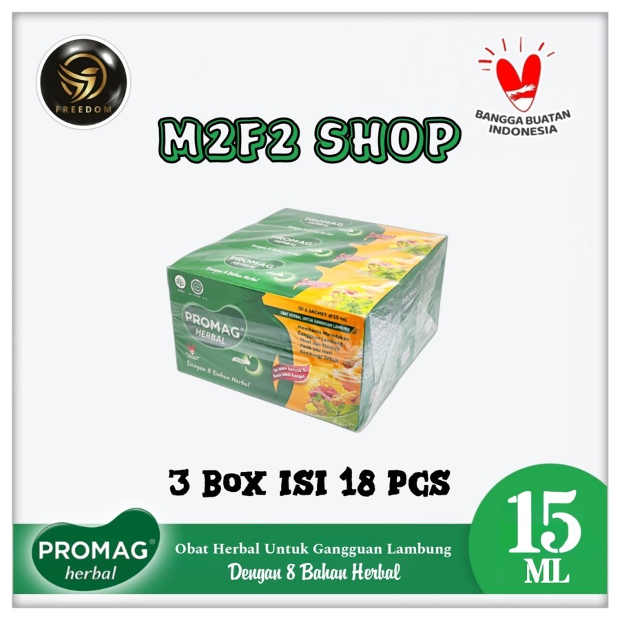 Jual Promag Herbal Obat Sakit Maag Lambung Cair Sachet 15 Ml