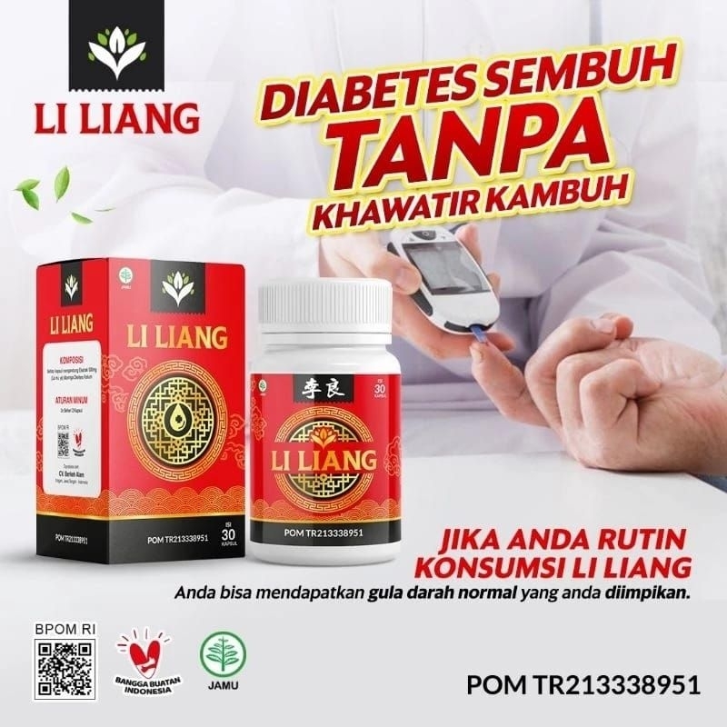 Jual Li Liang Obat Herbal China Atasi Diabets Gula Darah Dan Kencing