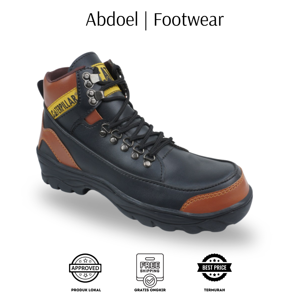 Jual Sepatu Pria Argon Holton Boots Safety Kerja Lapangan Outdoor Ujung