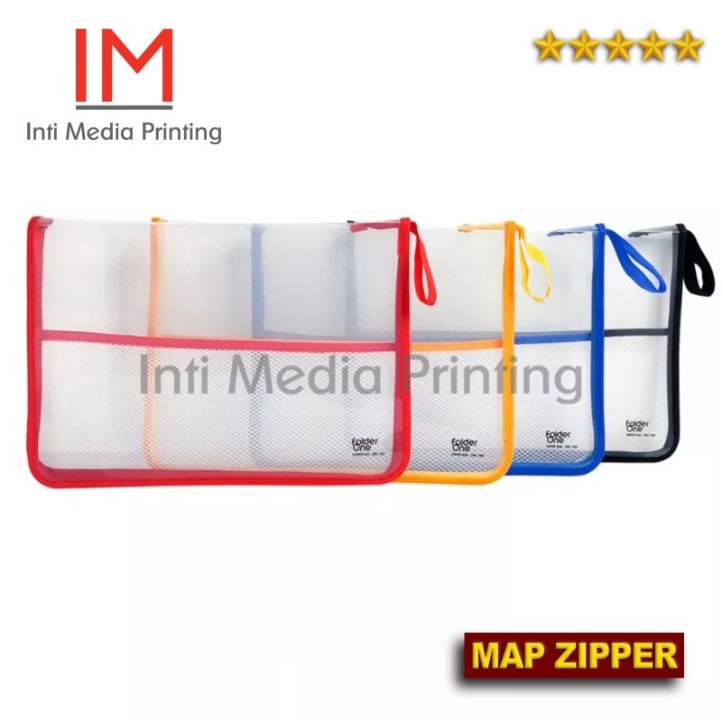 Jual Map Plastik Resleting Folio Map Zipper Bag Shopee Indonesia