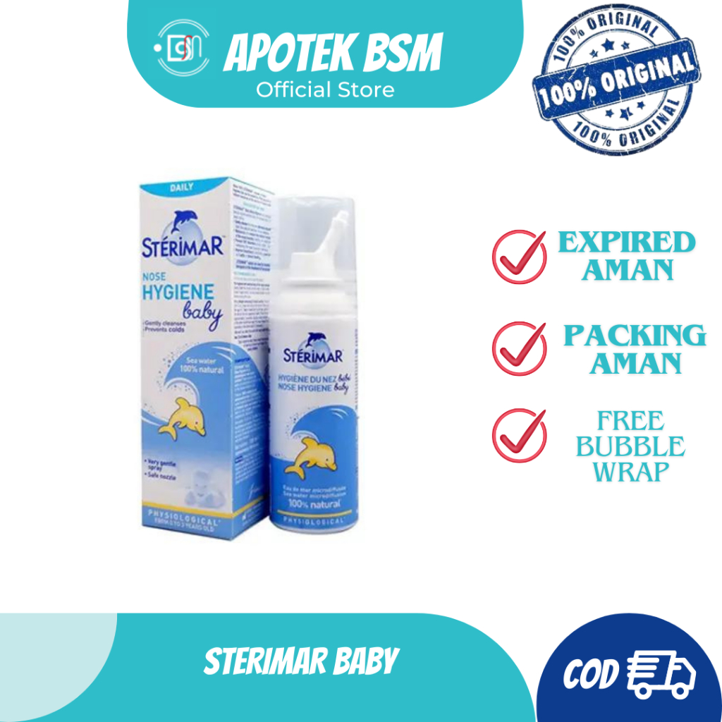 Jual Sterimar Baby Nasal Hygiene 0 3 Years Semprotan Nasal Bayi