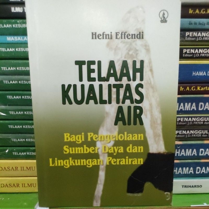 Jual Telaah Kualitas Air Bagi Pengelolaan Sumber Daya Dan Lingkungan