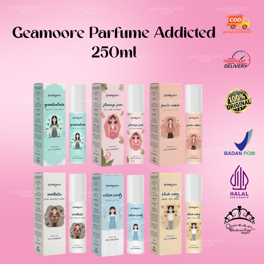 Jual Geamoore Perfume Addicted Series Ml Shopee Indonesia