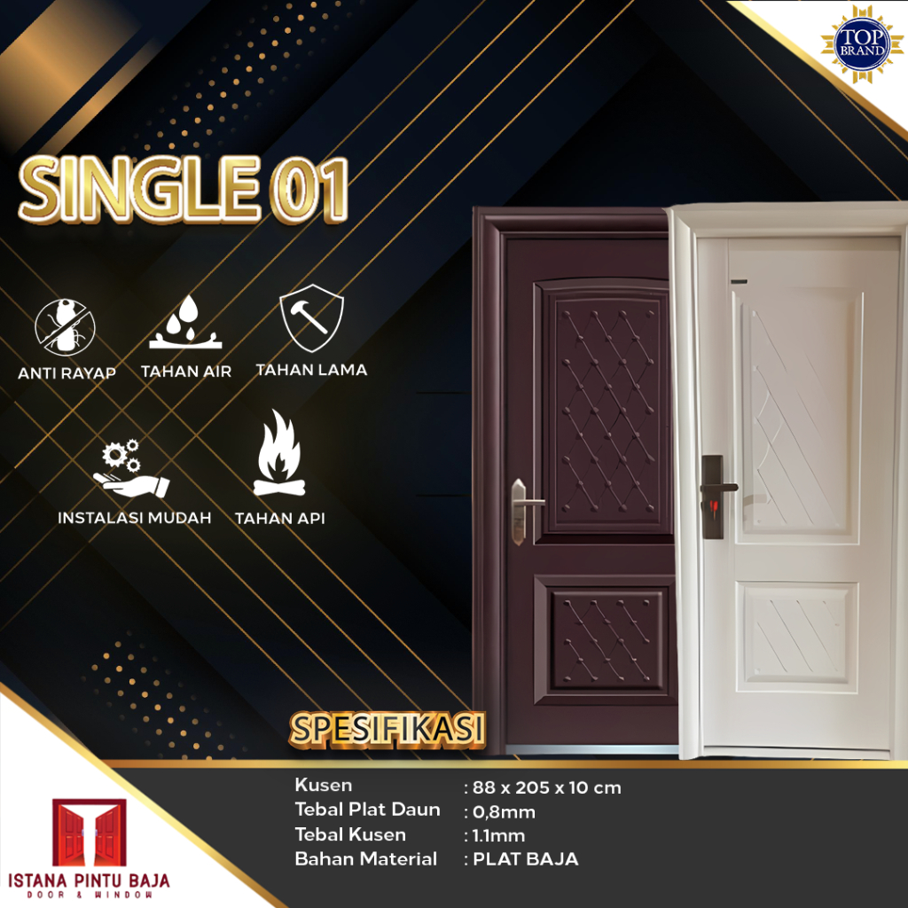 Jual Ipb Single Set Pintu Utama Pintu Kamar Tidur Kusen Set