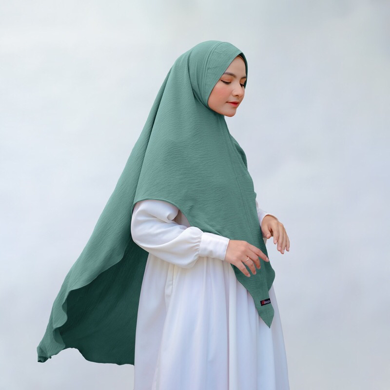 Jual BERGO SYARI PED PINGUIN JUMBO CRINKLE PREMIUM KHIMAR LV PED