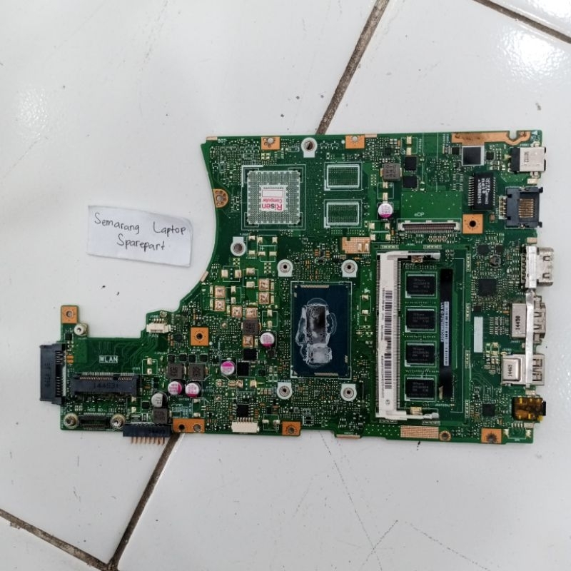 Jual Mainboard Asus X L X Ld Mobo Motherboard Mesin Laptop Shopee