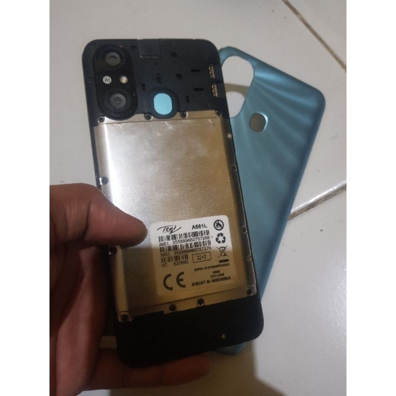 Jual Unit Itel A L A Mesin Hidup Normal Lcd Pecah Shopee Indonesia