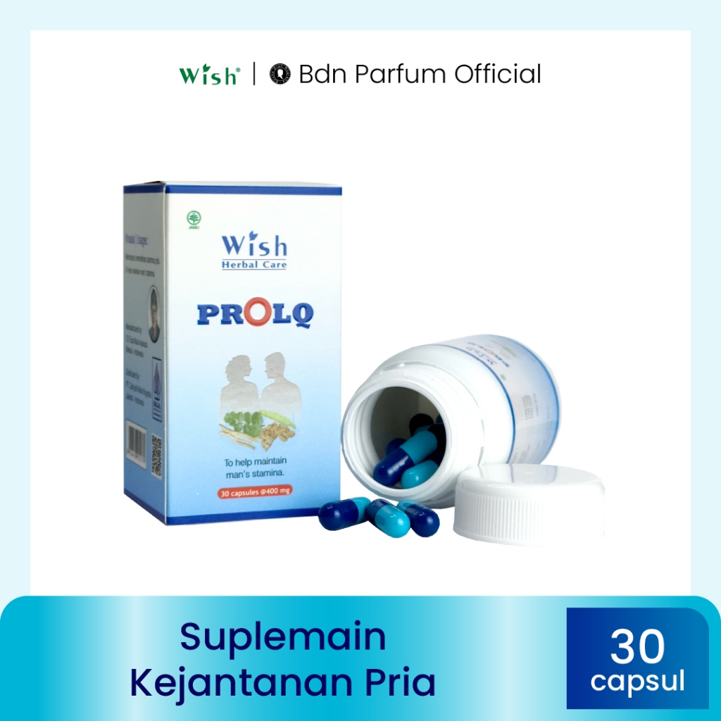 Jual Wish Prolq Kapsul Original Multivitamin Pria Kapsul Shopee