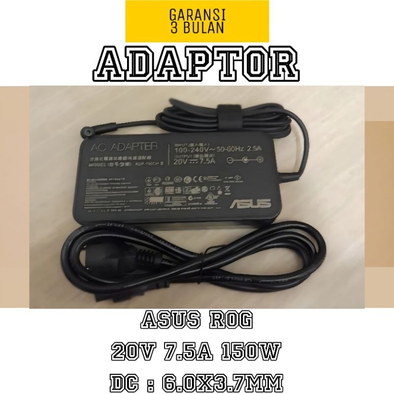 Jual Adaptor Charger Laptop Asus Rog Strix G G Series W V