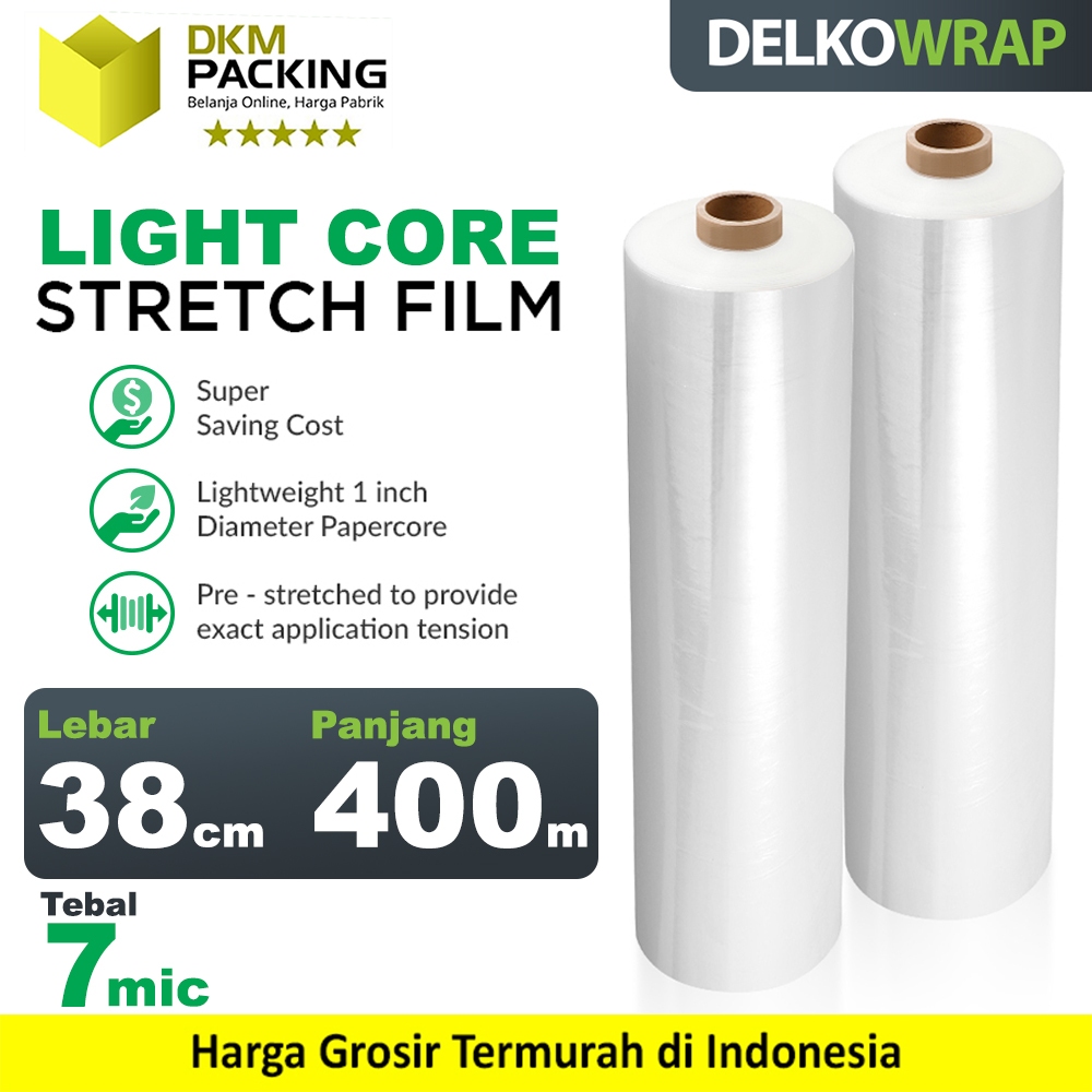 Jual Stretch Film 50cm Plastik Wrapping DELKO WRAP Plastic Wraping