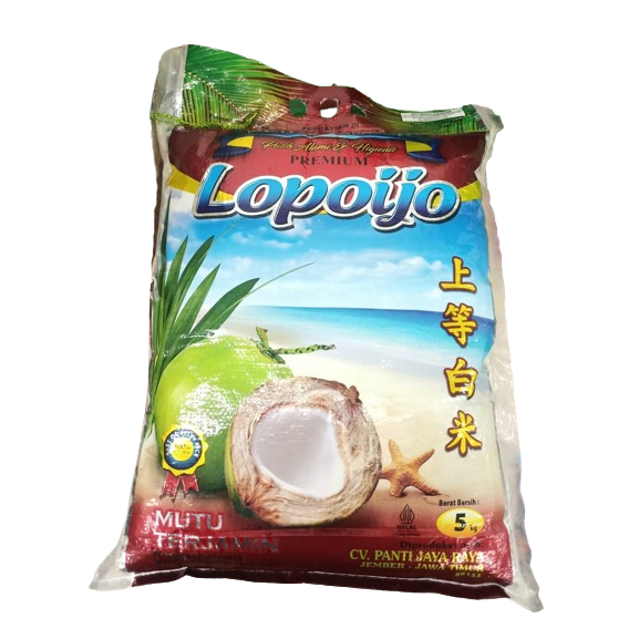 Jual Beras Premium Lopo Ijo 5kg Shopee Indonesia