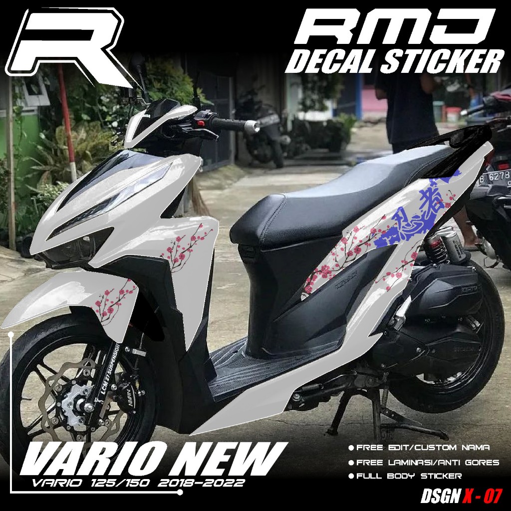 Jual Decal Sticker Honda Vario New Full Body Terbaru Terlaris