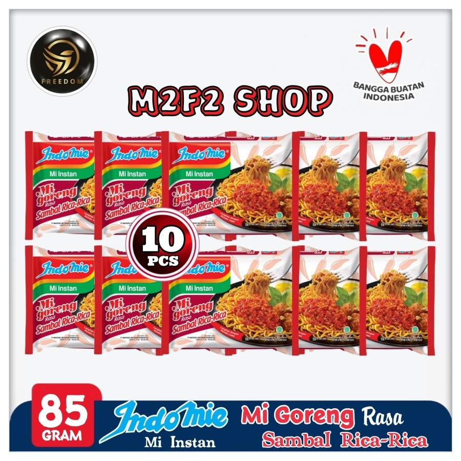 Jual Indomie Mie Instant Goreng Rasa Sambal Rica Rica Bag 85 Gr