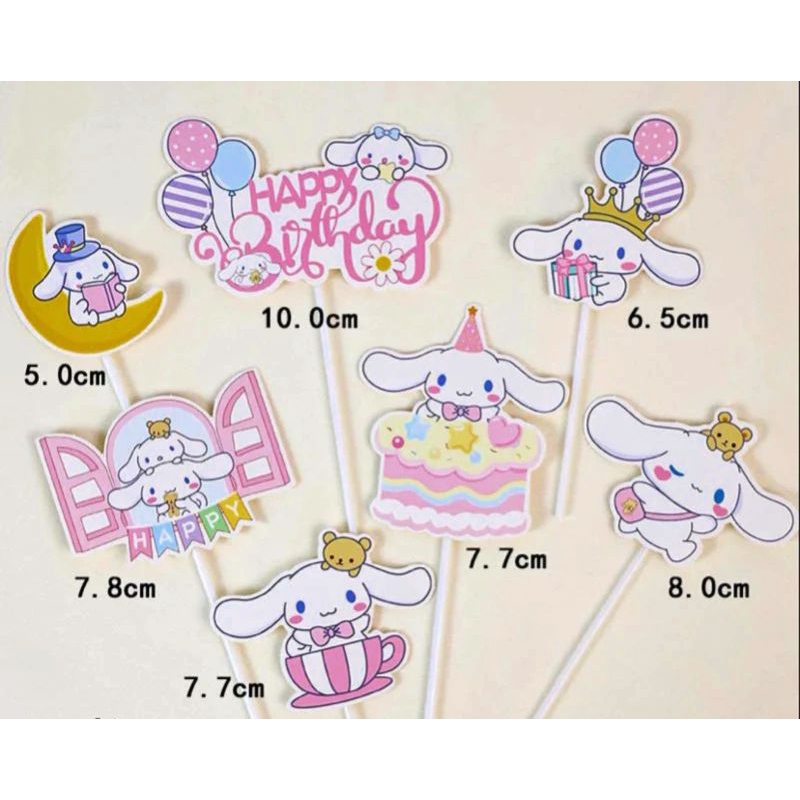 Jual Topper Happy Birthday Cinnamoroll Shopee Indonesia