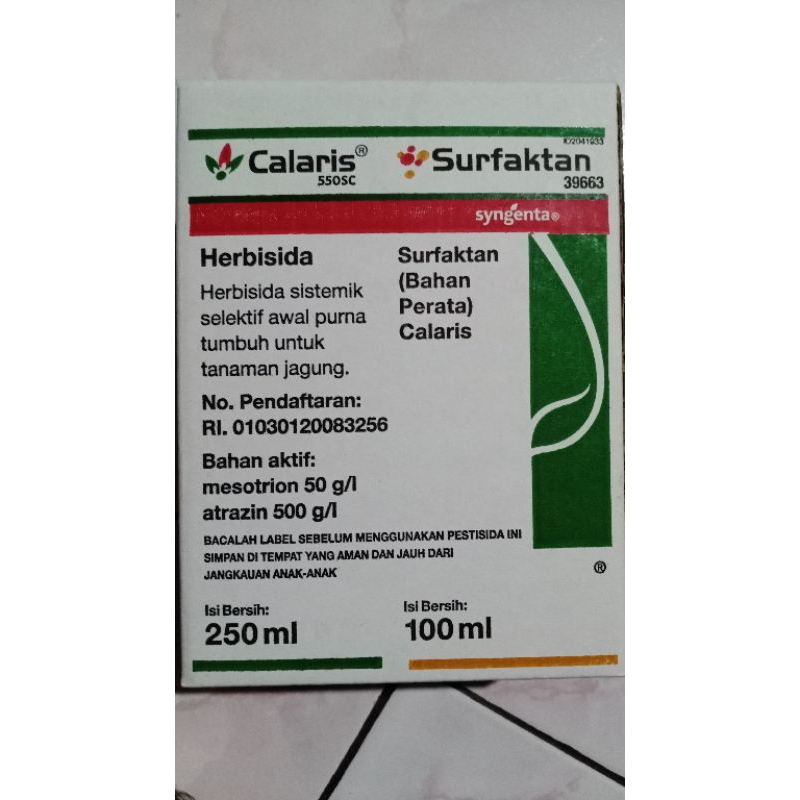 Jual Calaris 550 SC 250 ML Herbisida Pembasmi Rumput Di Tanaman