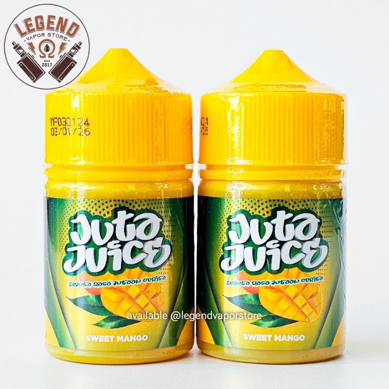 Jual FREEBASE LIQUID JUTA JUICE Sweet Mango 60ML AUTHENTIC Shopee