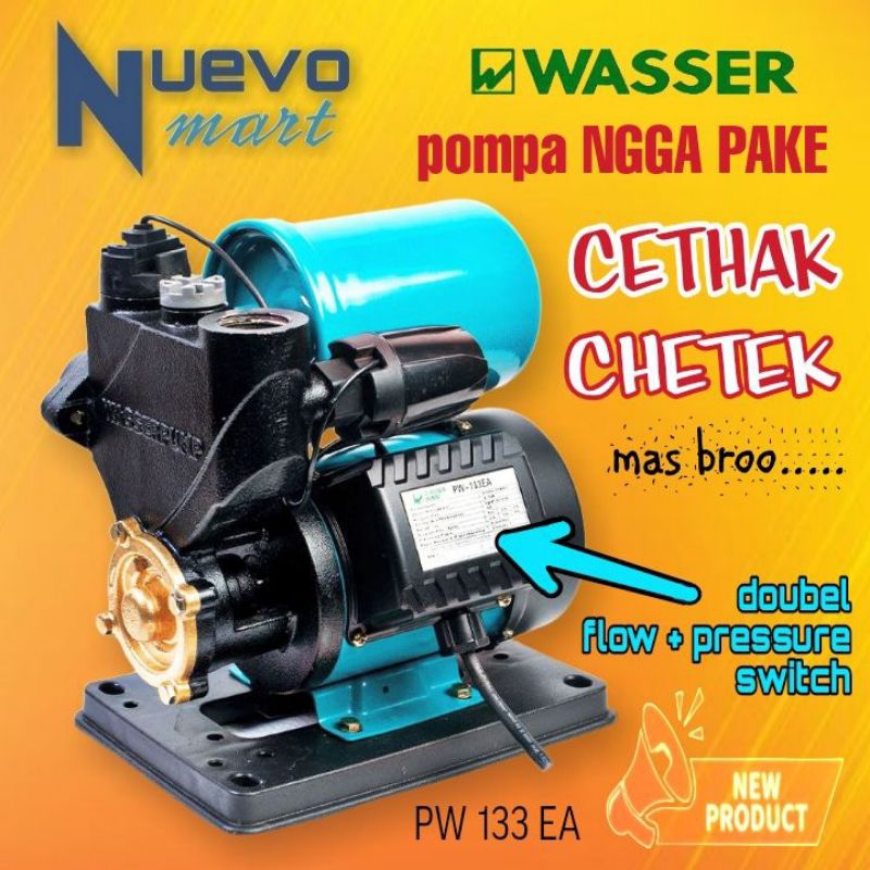 Jual Pompa Air Sumur Dangkal Wasser Pw Ea Otomatis Shopee Indonesia