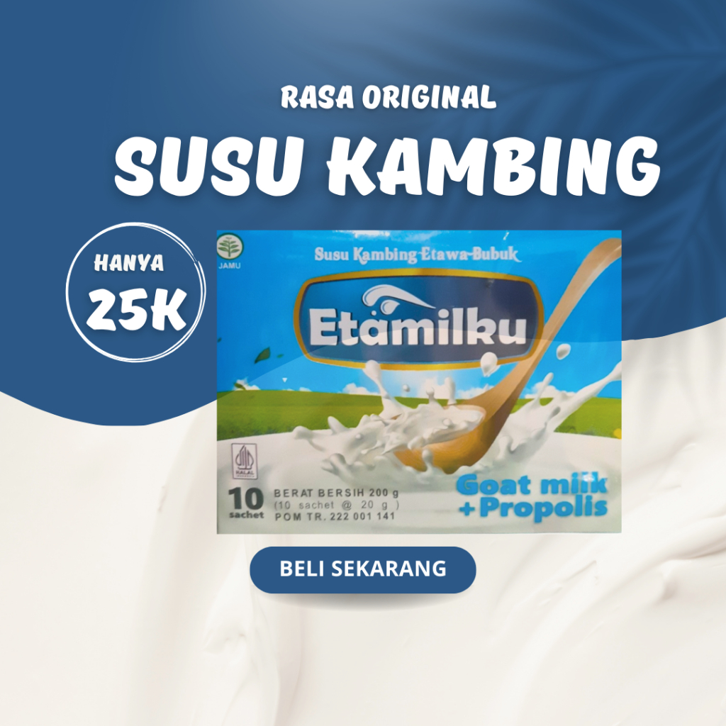 Jual Susu Kambing Etawa Etamilku Goat Milk Plus Propolis Original