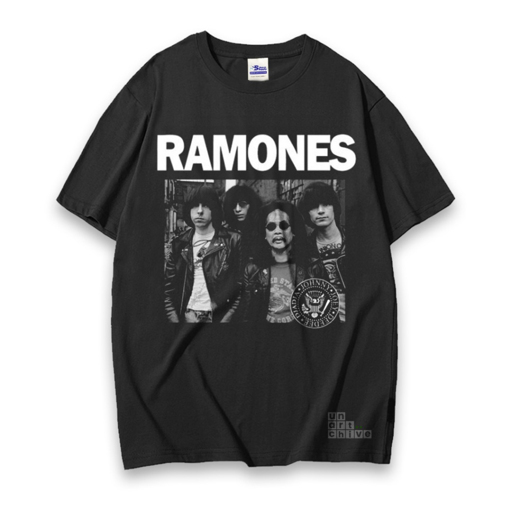 Jual Kaos T Shirt Band Oversize Ramones X Jaja Miharja Shopee Indonesia