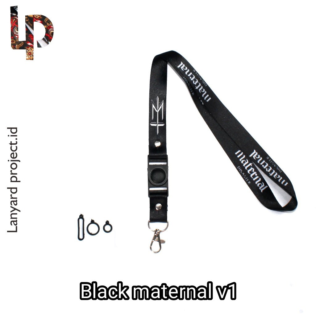 Jual Lanyard Gantungan Tali Lanyard Id Card Name Tag Holder Lanyard