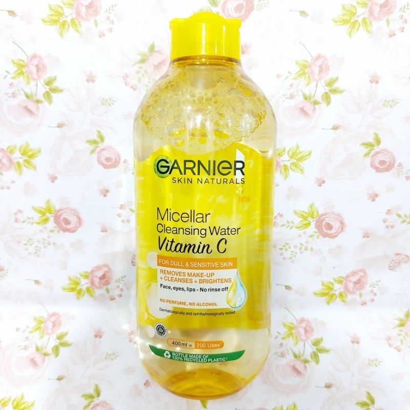 Jual Garnier Micellar Cleansing Water Vitamin C 400ml Shopee Indonesia