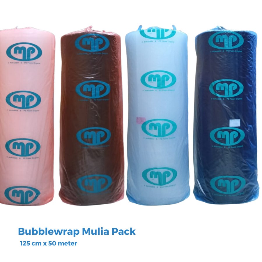 Jual Bubble Wrap Mulia Pack Kg Bening Hitam Cm X Meter