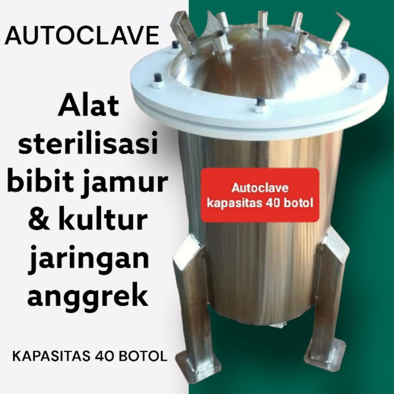 Jual Autoclave Alat Sterilisasi Kapasitas 40 Botol Shopee Indonesia