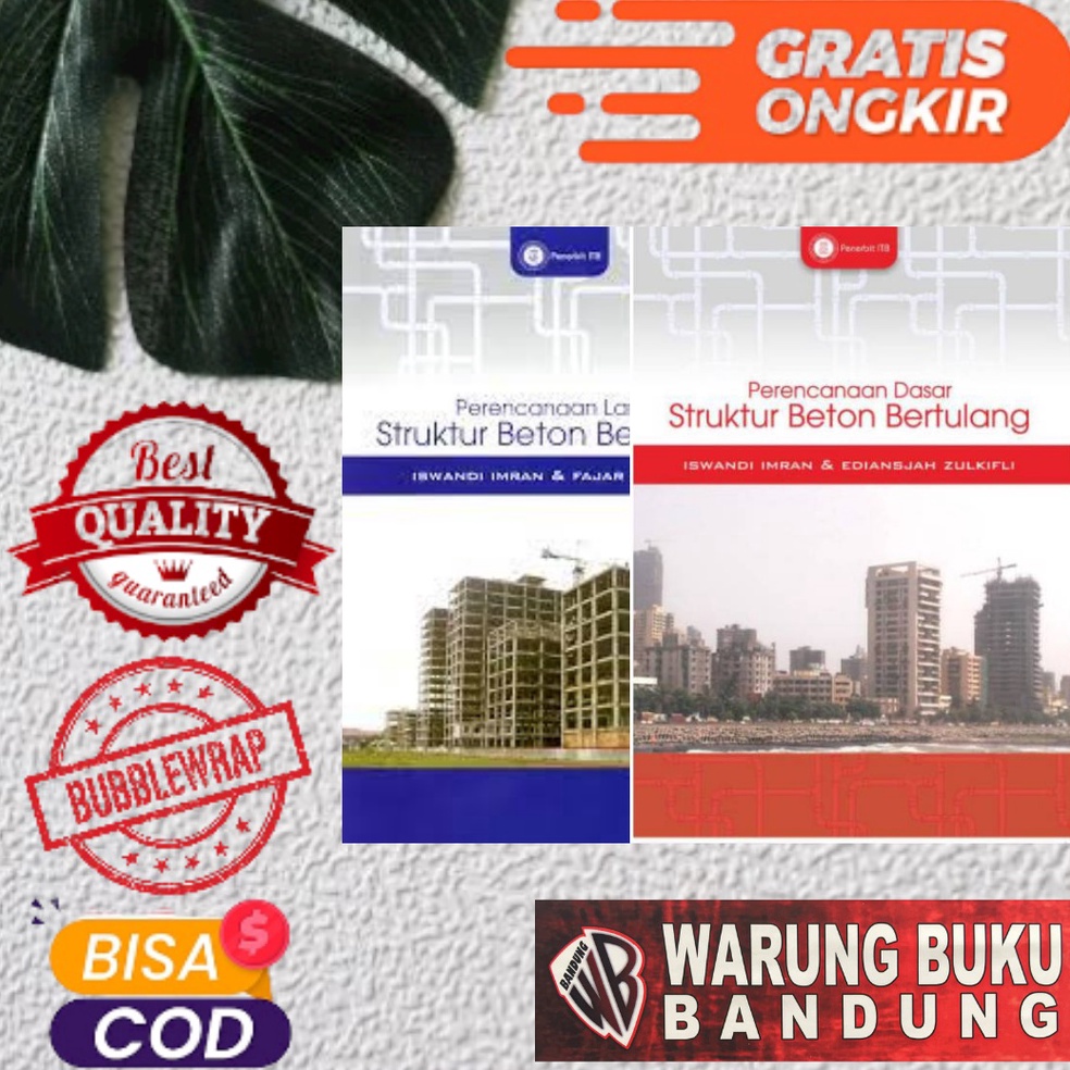 Jual Art K W Paket Buku Perencanaan Dasar Dan Lanjut Struktur Beton