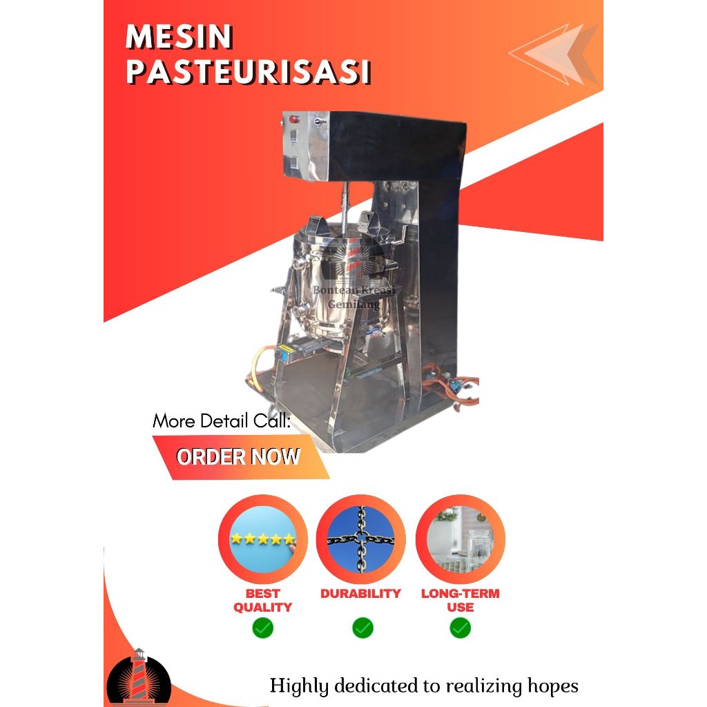 Jual Mesin Pasteurisasi Susu Pasturisasi Pasteurizer Kaps Liter