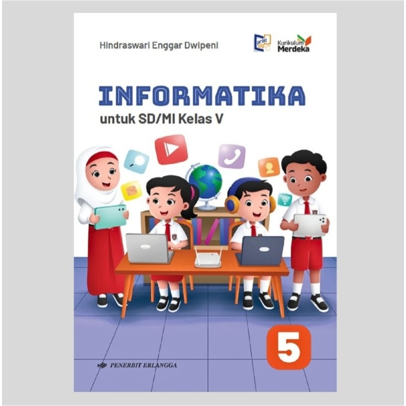 Jual Buku Informatika Kelas Sd Mi Erlangga Kurikulum