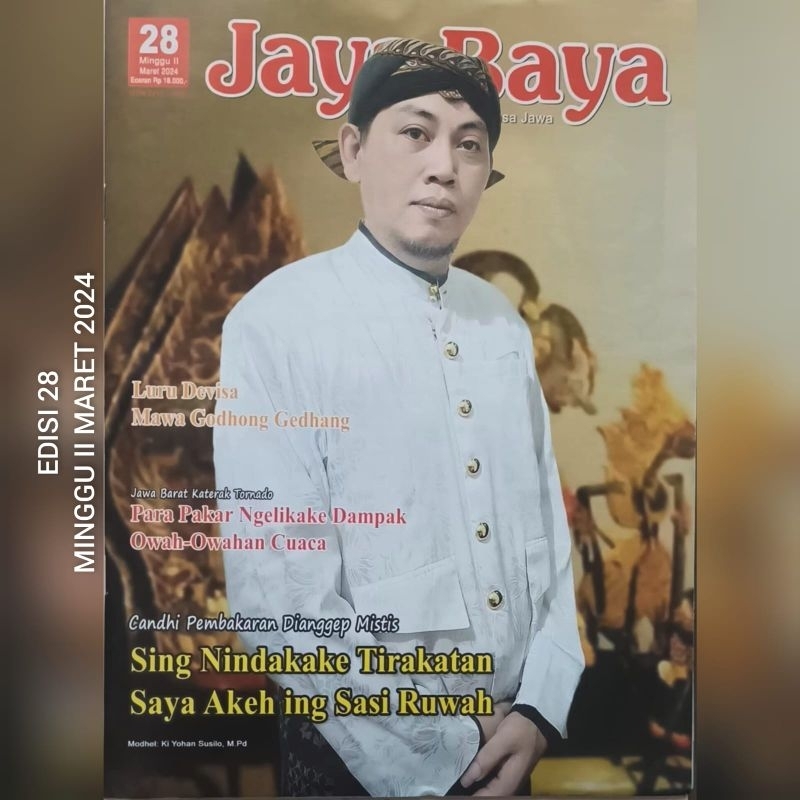 Jual MAJALAH JAYABAYA EDISI MARET APRIL 2024 Shopee Indonesia