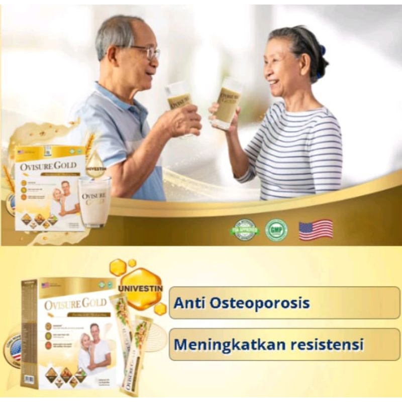 Jual OVISURE GOLD MILK NUTRISI KESEHATAN TULANG DAN PERSENDIAN PRODUK