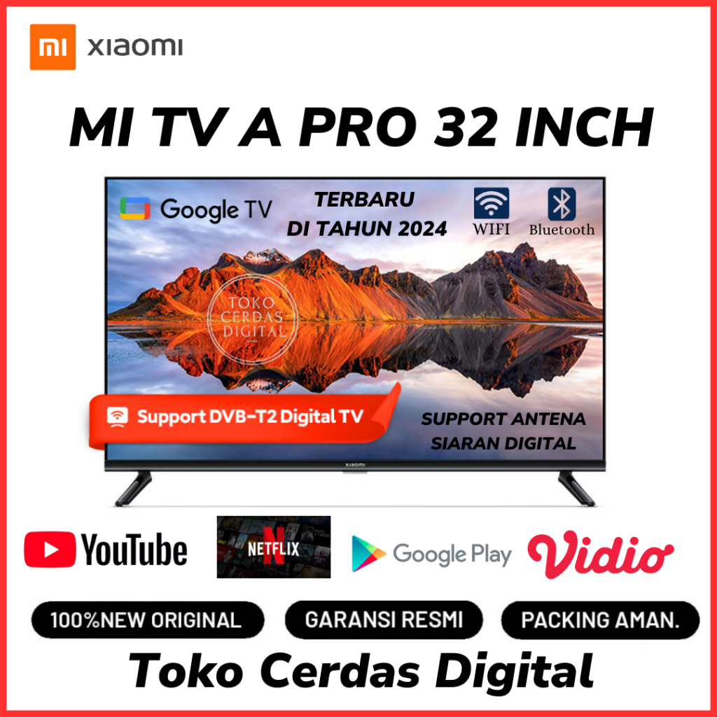 Jual Mi Tv A Pro Inch Gtv Xiaomi Android Smart Tv Digital Fhd