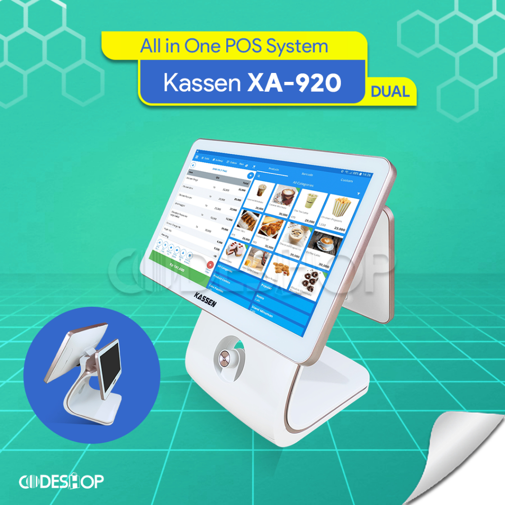 Jual Mesin Kasir Android Kassen Xa All In One Pos Cafe Resto Retail