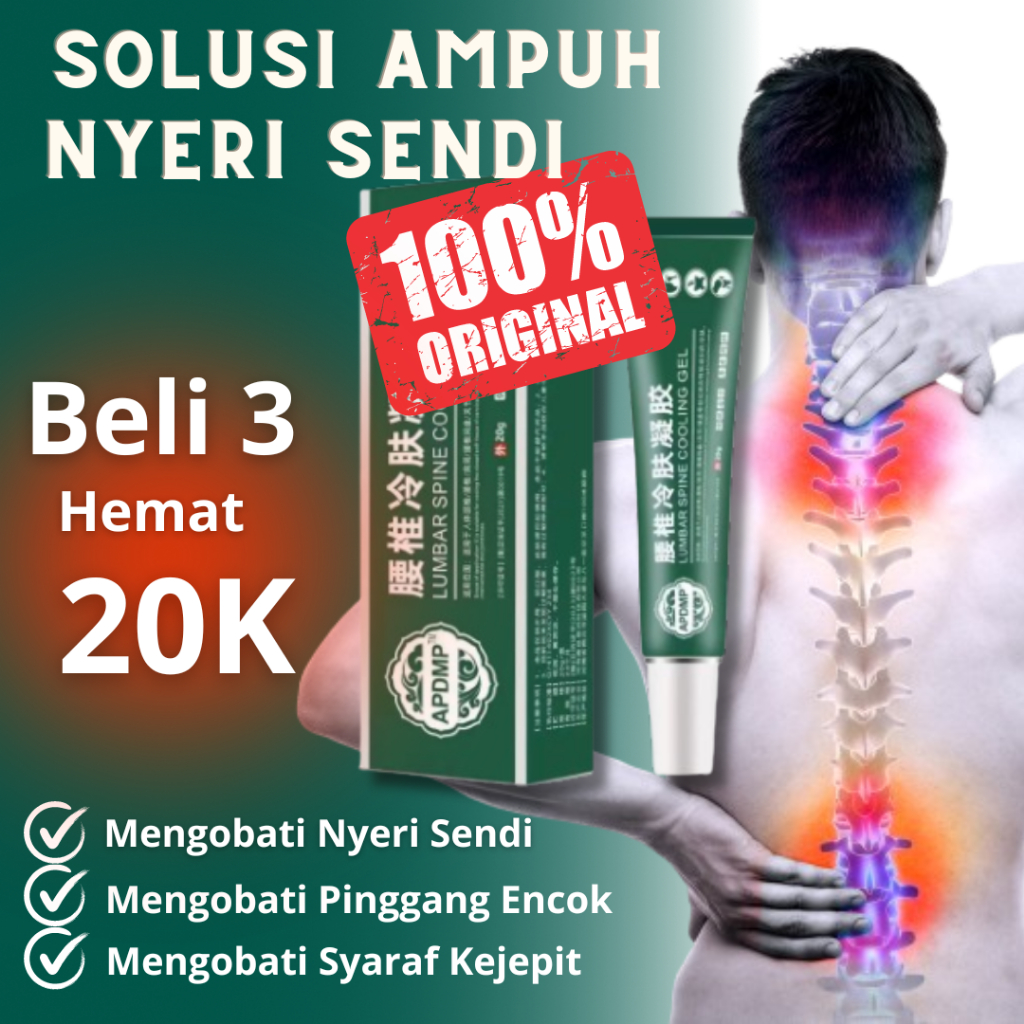 Jual Lumbar Pereda Nyeri Sakit Pinggang Syaraf Kejepit Type Cold