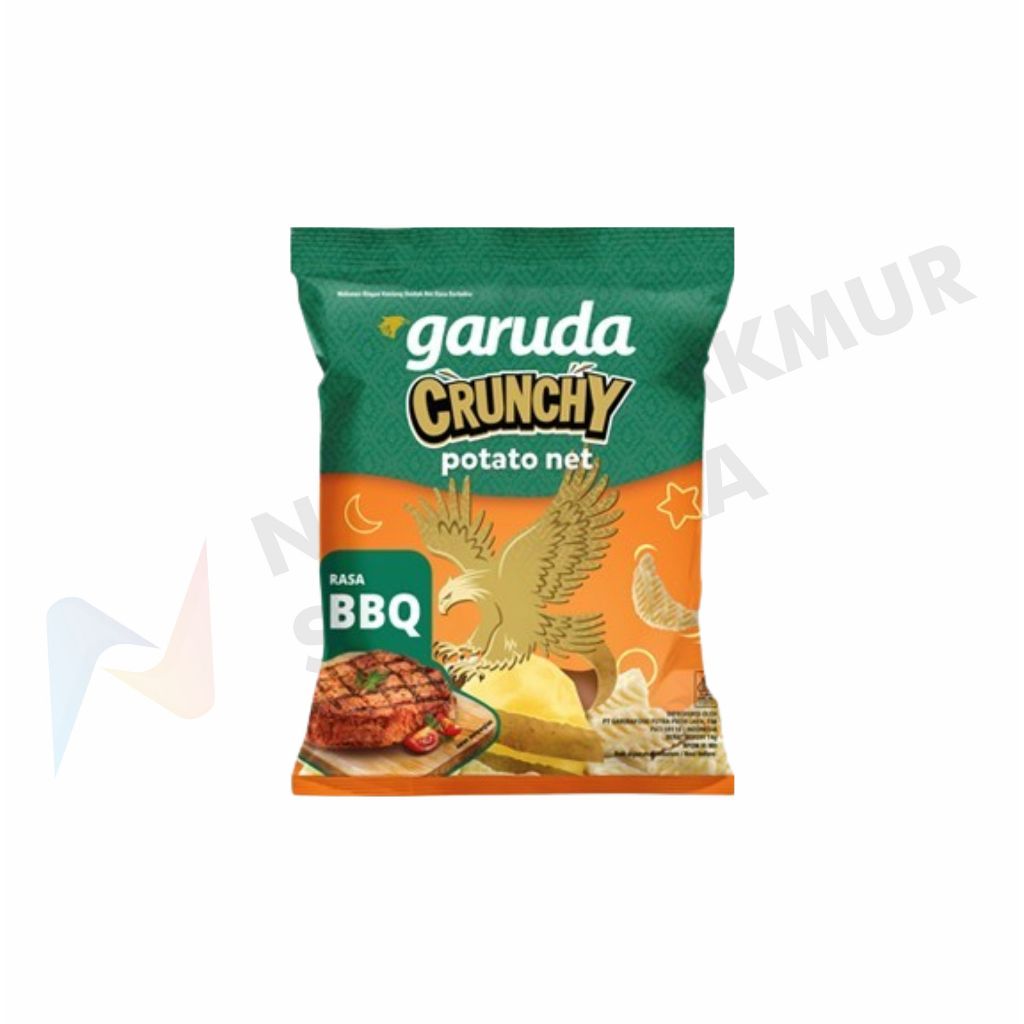 Jual Garuda Crunchy Net Potato Bbq Gr Kemasan Renceng Isi Pcs