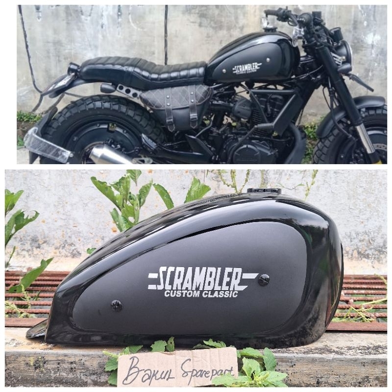 Jual Tangki Scrambler Japstyle Tengki Custom Triumph Scrambler Bratcafe